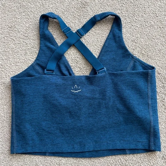 Beyond Yoga Blue Space Dy Halter Bra - Picture 4 of 4